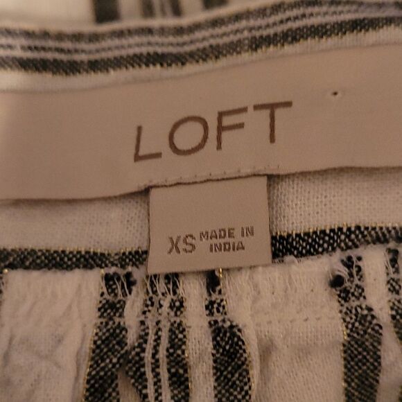 Loft Linen blend striped top - Picture 5 of 6